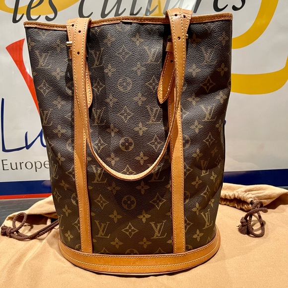 *FLASH SALE* Louis Vuitton Bucket GM Monogram Large Tote Bag - Picture 15 of 16